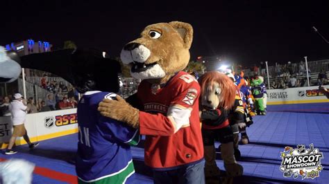 Dodgeball Madness: NHL Mascots Compete in Action-Packed Battle
